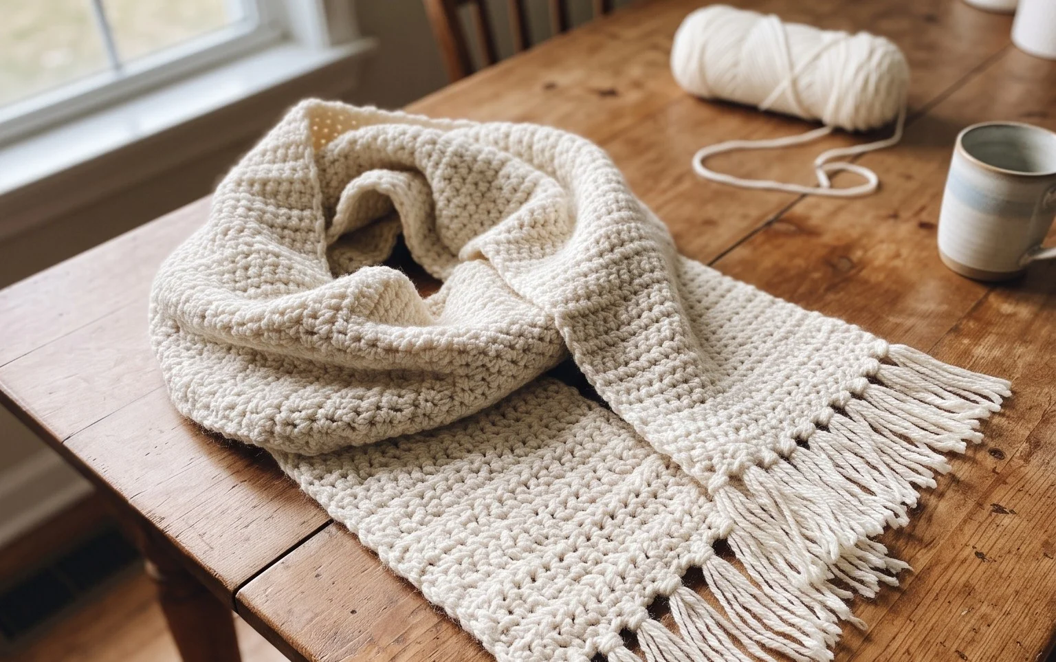 Free Crochet Blanket Scarf Pattern: Easy Step-by-Step