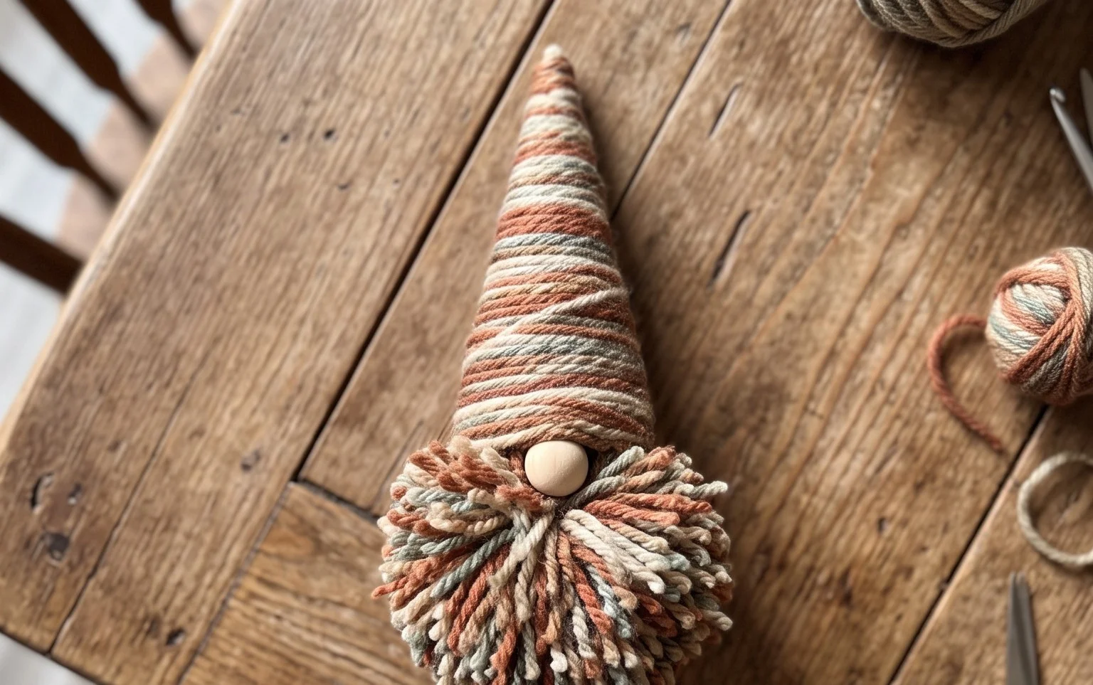 How to Make a Pompom Gnome: Easy Free Crochet Pattern