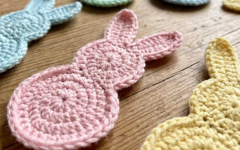 Easy-Peasy 2D Easter project Free Crochet Patterns