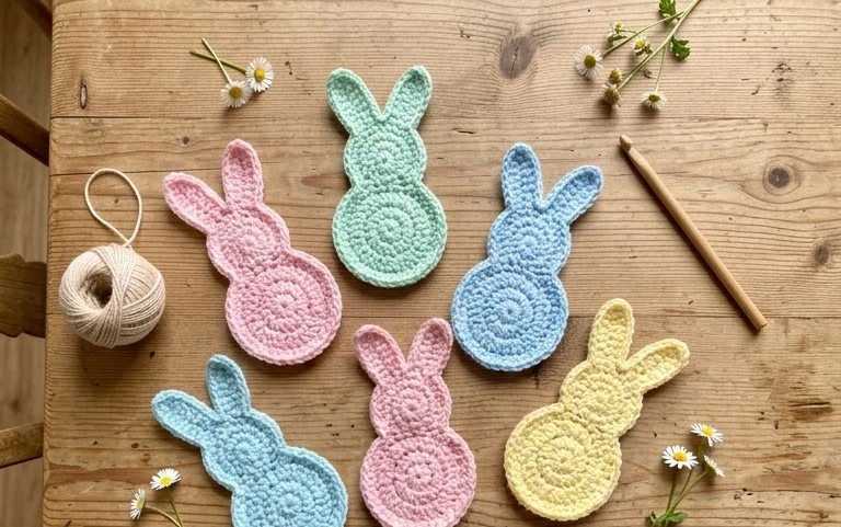 Easy Easter Crochet Patterns: Free 2D Projects for Spring