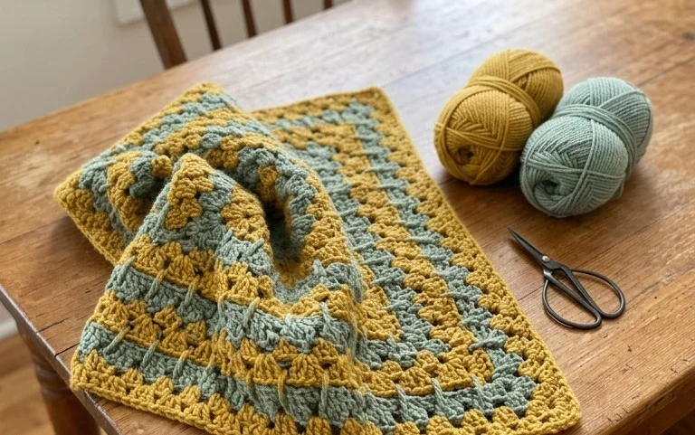 Classic Crochet Granny Square: Free Beginner Pattern