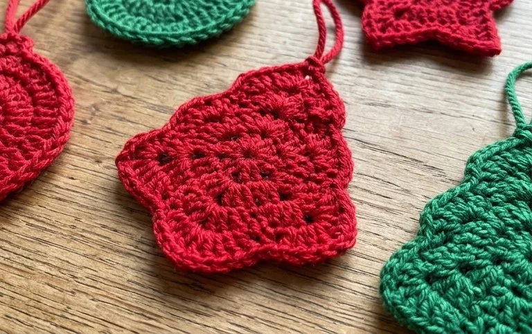 Easy and Fast! Crochet Christmas Tree Ornaments