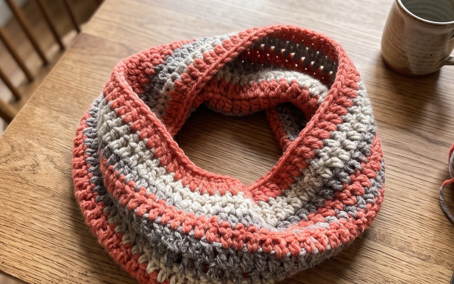 Easy Copenhagen Crochet Cowl: Free Pattern + Video Guide