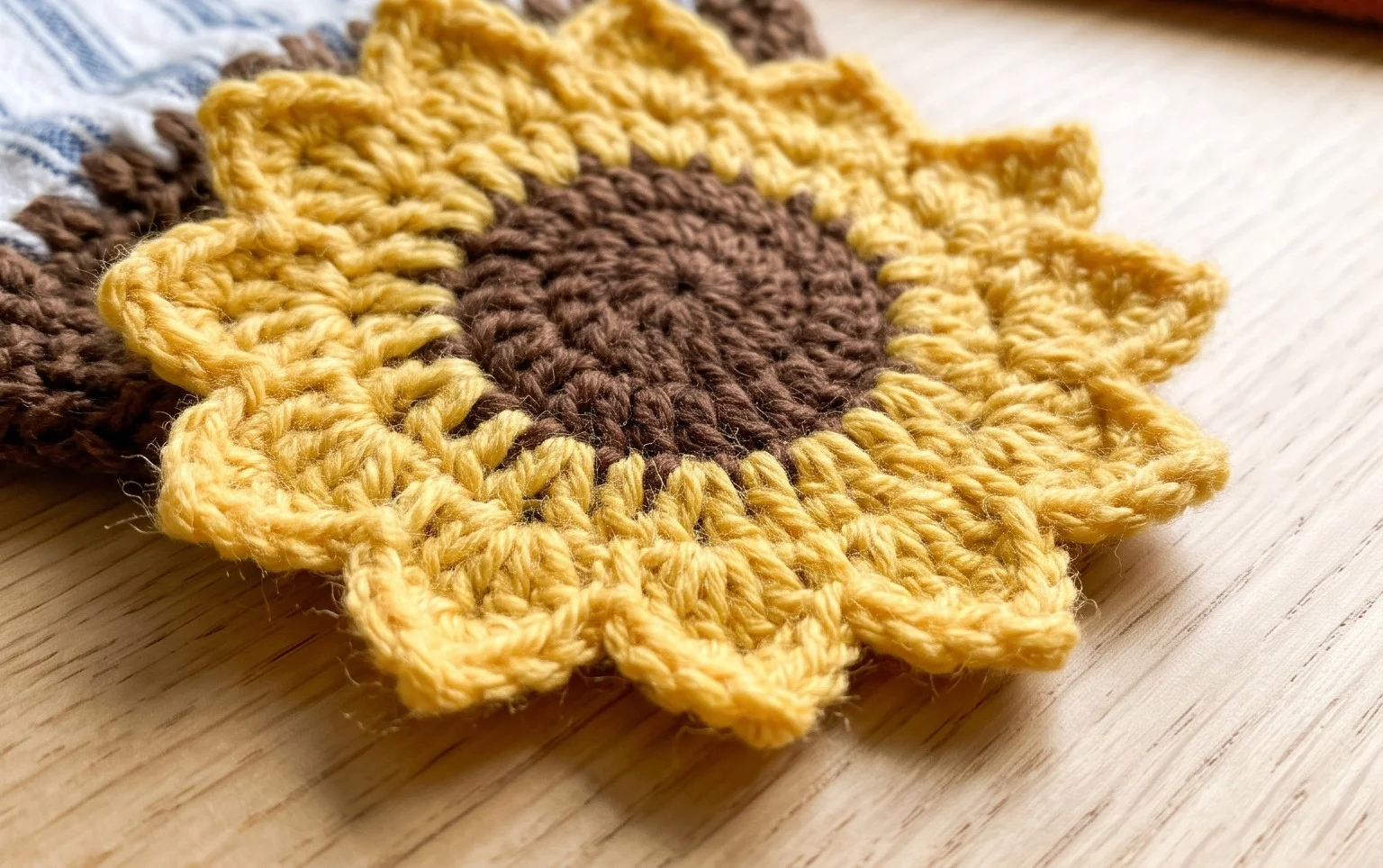 Colorful Kitchen Towels for Summer with Free Crochet Patterns