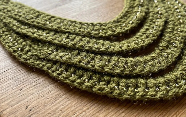 Waterfall Necklace: Crochet a Gorgeous Statement Piece